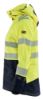 Afbeeldingen van BLÅKLÄDER Shelljack Multinorm dames 4449 High Vis geel/marineblauw XL