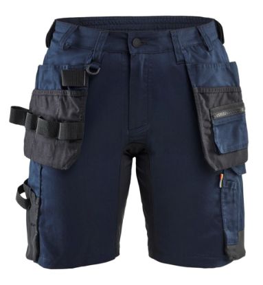 Afbeeldingen van BLÅKLÄDER Short dames met 2-weg stretch 7133 donker marineblauw C44