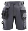 Afbeeldingen van BLÅKLÄDER Short dames met 2-weg stretch 7133 medium grijs C44