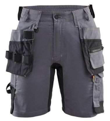 Afbeeldingen van BLÅKLÄDER Short dames met 2-weg stretch 7133 medium grijs C46