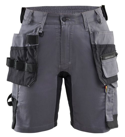 Afbeeldingen van BLÅKLÄDER Short dames met 2-weg stretch 7133 medium grijs C44