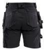 Afbeeldingen van BLÅKLÄDER Short dames met 2-weg stretch 7133 zwart C54
