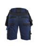 Afbeeldingen van BLÅKLÄDER Short dames met 2-weg stretch 7175 donker marineblauw/zwart C48
