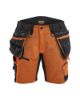 Afbeeldingen van BLÅKLÄDER Short dames met 2-weg stretch 7175 roest/zwart C40