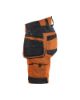 Afbeeldingen van BLÅKLÄDER Short dames met 2-weg stretch 7175 roest/zwart C40