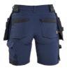 Afbeeldingen van BLÅKLÄDER Short dames met 4-weg stretch 7124 donker marineblauw/zwart C54