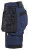 Afbeeldingen van BLÅKLÄDER Short dames met 4-weg stretch 7124 donker marineblauw/zwart C54