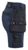 Afbeeldingen van BLÅKLÄDER Short dames met 4-weg stretch 7124 donker marineblauw/zwart C54