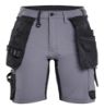 Afbeeldingen van BLÅKLÄDER Short dames met 4-weg stretch 7124 medium grijs/zwart C54