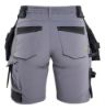 Afbeeldingen van BLÅKLÄDER Short dames met 4-weg stretch 7124 medium grijs/zwart C54