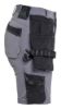 Afbeeldingen van BLÅKLÄDER Short dames met 4-weg stretch 7124 medium grijs/zwart C54