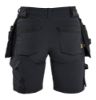 Afbeeldingen van BLÅKLÄDER Short dames met 4-weg stretch 7124 zwart C32