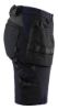 Afbeeldingen van BLÅKLÄDER Short dames met 4-weg stretch 7183 donker marineblauw/zwart C50