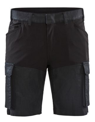 Afbeeldingen van BLÅKLÄDER Short denim service met stretch 1437 marineblauw/zwart C50