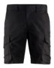 Afbeeldingen van BLÅKLÄDER Short industrie met stretch 1446 zwart C46