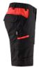 Afbeeldingen van BLÅKLÄDER Short industrie met stretch 1446 zwart/rood C62