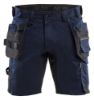 Afbeeldingen van BLÅKLÄDER Short met 2-weg stretch 1752 donker marineblauw C62