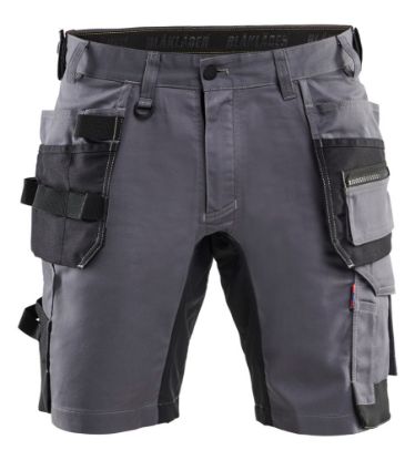 Afbeeldingen van BLÅKLÄDER Short met 2-weg stretch 1752 medium grijs C46