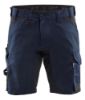 Afbeeldingen van BLÅKLÄDER Short met 2-weg stretch 1753 donker marineblauw C50
