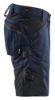 Afbeeldingen van BLÅKLÄDER Short met 2-weg stretch 1753 donker marineblauw C50