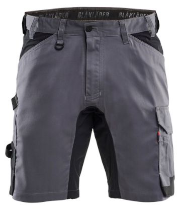 Afbeeldingen van BLÅKLÄDER Short met 2-weg stretch 1753 medium grijs C64