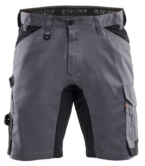 Afbeeldingen van BLÅKLÄDER Short met 2-weg stretch 1753 medium grijs C64