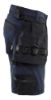 Afbeeldingen van BLÅKLÄDER Short met 4-weg stretch 1702 donker marineblauw/zwart C48