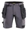 Afbeeldingen van BLÅKLÄDER Short met 4-weg stretch 1702 medium grijs/zwart C44