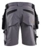 Afbeeldingen van BLÅKLÄDER Short met 4-weg stretch 1702 medium grijs/zwart C44