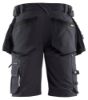 Afbeeldingen van BLÅKLÄDER Short met 4-weg stretch X1900 1988 donkergrijs/zwart C58