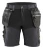 Afbeeldingen van BLÅKLÄDER Short met stretch 1598 medium grijs/zwart C48
