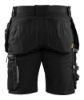 Afbeeldingen van BLÅKLÄDER Short met stretch 1598 zwart C60