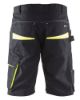Afbeeldingen van BLÅKLÄDER Short service 1499 zwart/High Vis geel C60