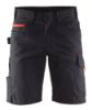 Afbeeldingen van BLÅKLÄDER Short service 1499 zwart/rood C60