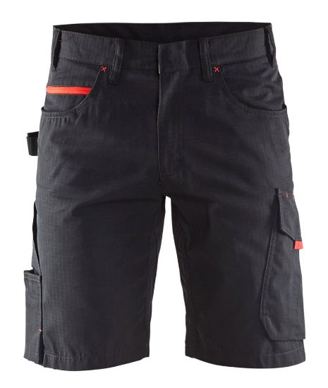 Afbeeldingen van BLÅKLÄDER Short service 1499 zwart/rood C60