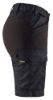 Afbeeldingen van BLÅKLÄDER Short service dames denim met stretch 7137 marineblauw/zwart C32