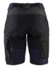 Afbeeldingen van BLÅKLÄDER Short service dames met 4-weg stretch 7123 donker marineblauw/zwart C34