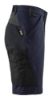 Afbeeldingen van BLÅKLÄDER Short service dames met 4-weg stretch 7123 donker marineblauw/zwart C34