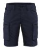 Afbeeldingen van BLÅKLÄDER Short service dames met stretch 7149 donker marineblauw/zwart C50