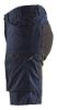 Afbeeldingen van BLÅKLÄDER Short service dames met stretch 7149 donker marineblauw/zwart C50