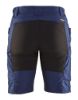 Afbeeldingen van BLÅKLÄDER Short service dames met stretch 7149 marineblauw/zwart C50