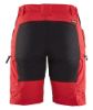 Afbeeldingen van BLÅKLÄDER Short service dames met stretch 7149 rood/zwart C34