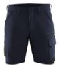 Afbeeldingen van BLÅKLÄDER Short service met 4-weg stretch 1423 donker marineblauw/zwart C44