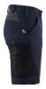 Afbeeldingen van BLÅKLÄDER Short service met 4-weg stretch 1423 donker marineblauw/zwart C44