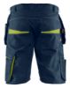 Afbeeldingen van BLÅKLÄDER Short service met spijkerzakken 1494 donker marineblauw/High Vis geel C54