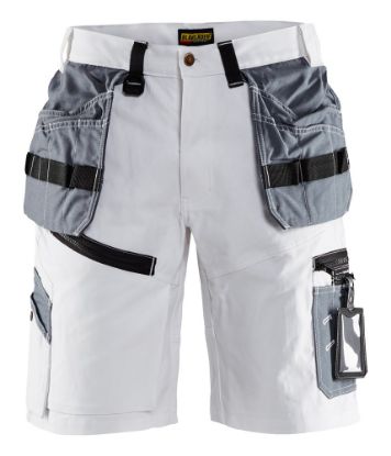 Afbeeldingen van BLÅKLÄDER Short X1500 1512 wit/grijs C50
