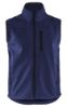 Afbeeldingen van BLÅKLÄDER Softshell bodywarmer 8170 marineblauw 2XL