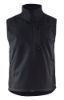 Afbeeldingen van BLÅKLÄDER Softshell bodywarmer 8170 zwart XS