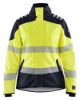 Afbeeldingen van BLÅKLÄDER Softshell jack Multinorm dames 4448 High Vis geel/marineblauw S