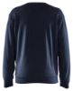 Afbeeldingen van BLÅKLÄDER Sweater bi-colour 3580 donker marineblauw/High Vis geel M